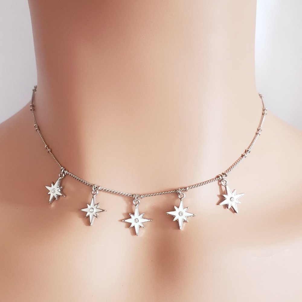 Star Silver Necklace